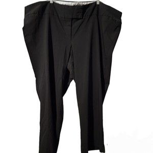 Torrid Work Career Trousers Pants Plus Size 30 Short Black